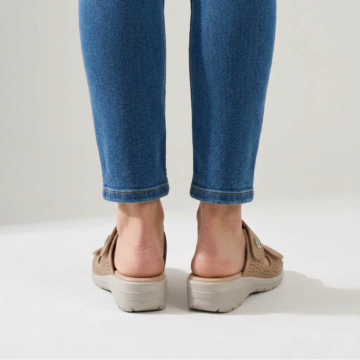 Martha – Comfortable Platform Slippers