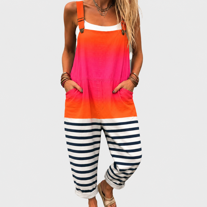 Bianca – Comfortable Printed Overalls