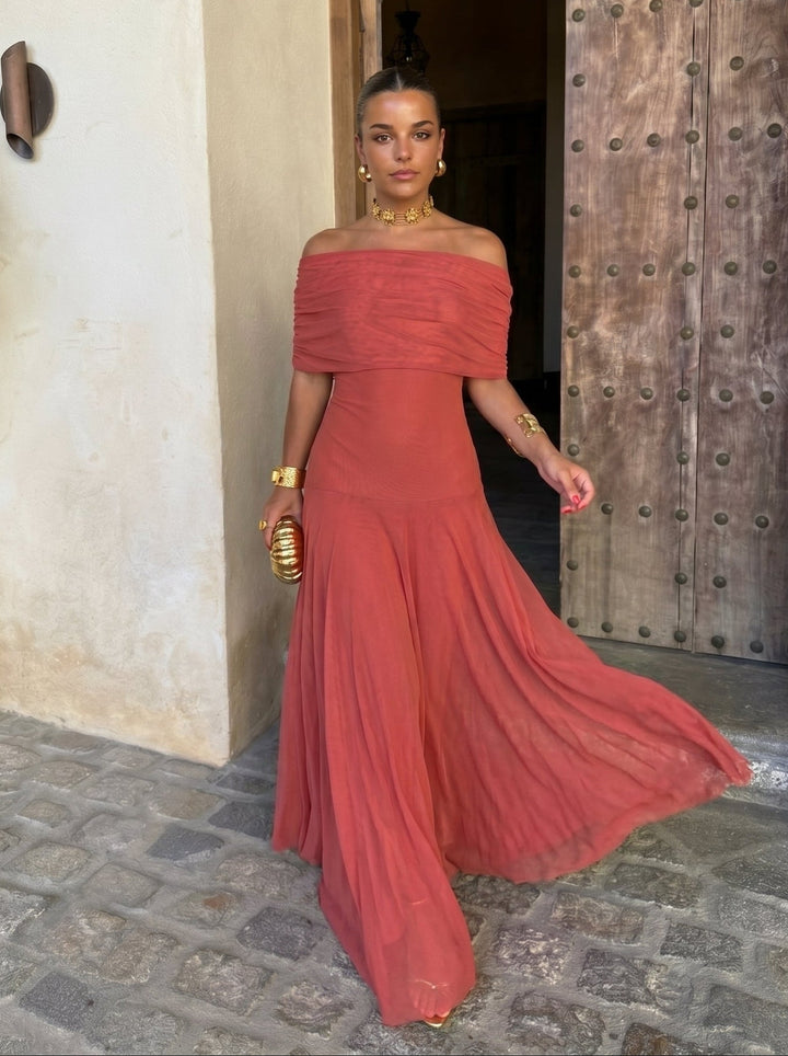 Zoe - Elegant Silk Tulle Dress