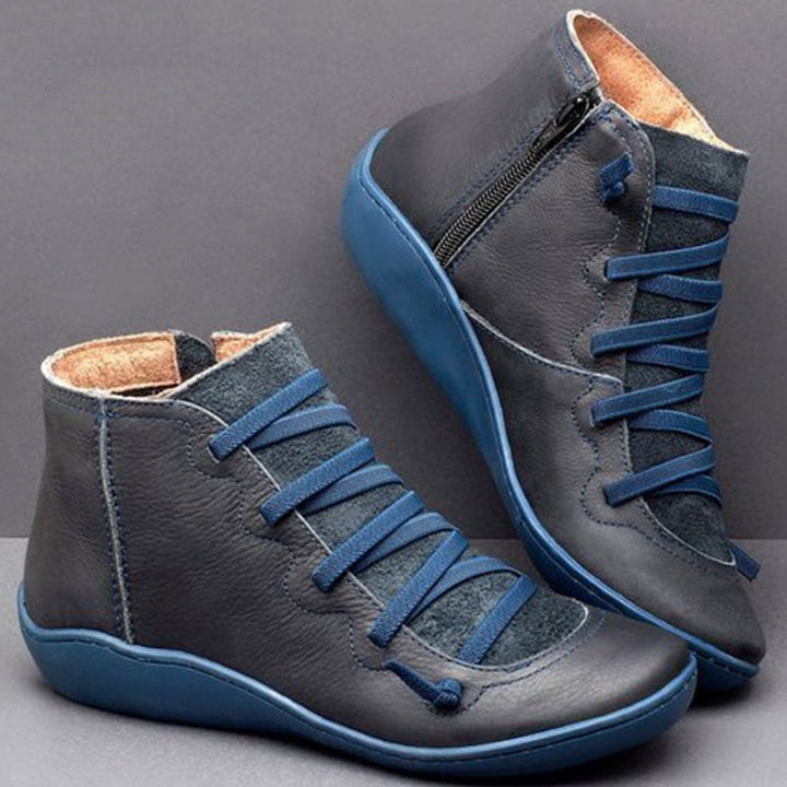 Elin - Wide Fit Support Ankle Boots