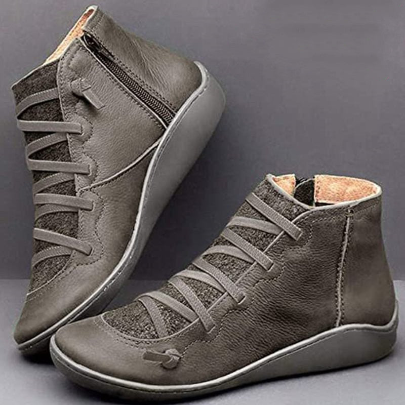 Elin - Wide Fit Support Ankle Boots