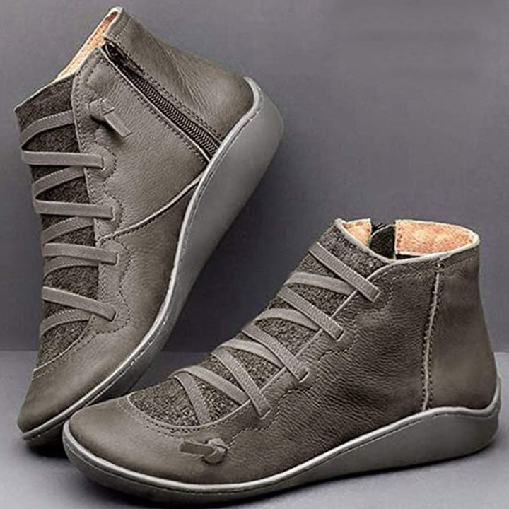 Elin - Wide Fit Support Ankle Boots