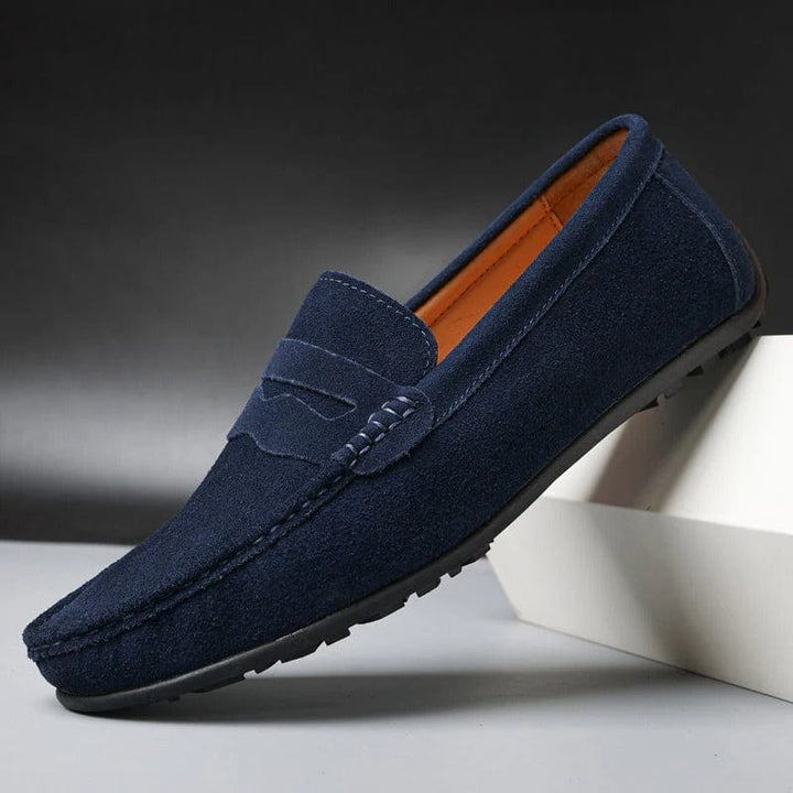 Otto - Suede Loafers with Cushioned Comfort
