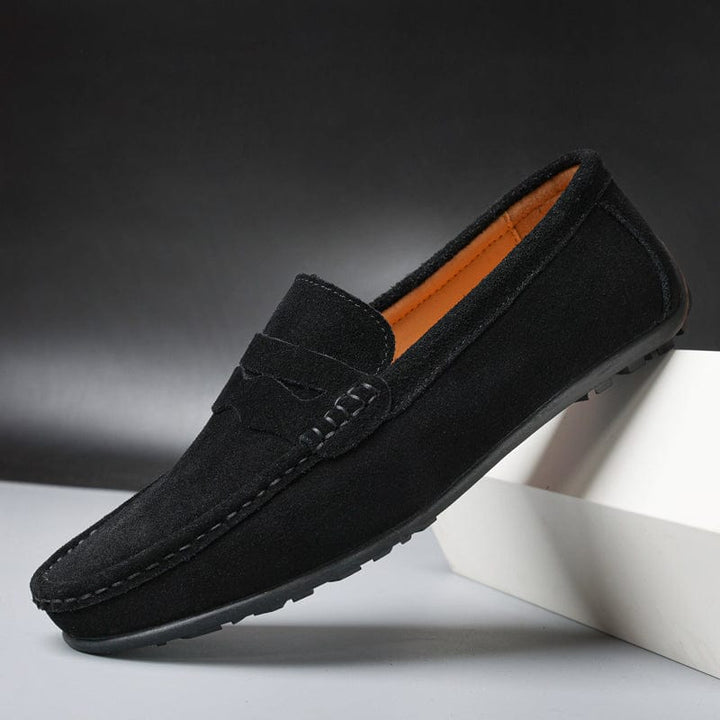 Otto - Suede Loafers with Cushioned Comfort