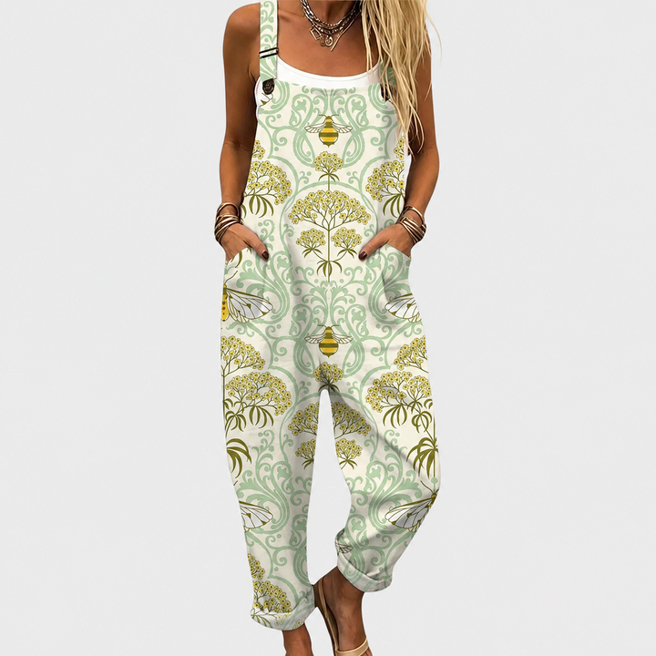 Tara – Comfortable Printed Overalls