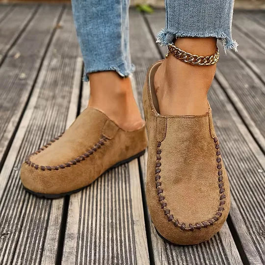 Darcie – Vintage Orthopaedic Leather Mules