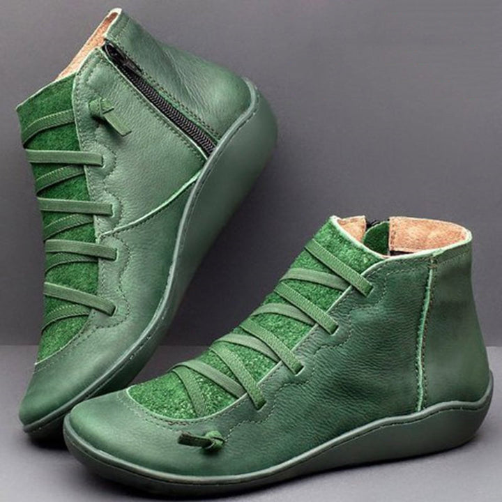 Elin - Wide Fit Support Ankle Boots
