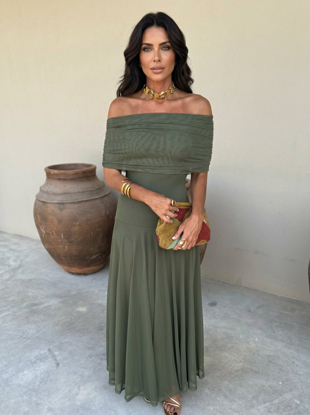 Zoe - Elegant Silk Tulle Dress