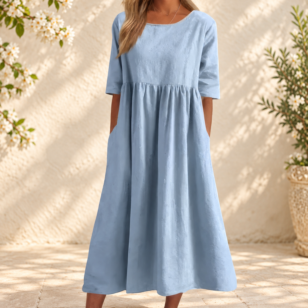 Sofia™ - Flattering Dress — spring setting