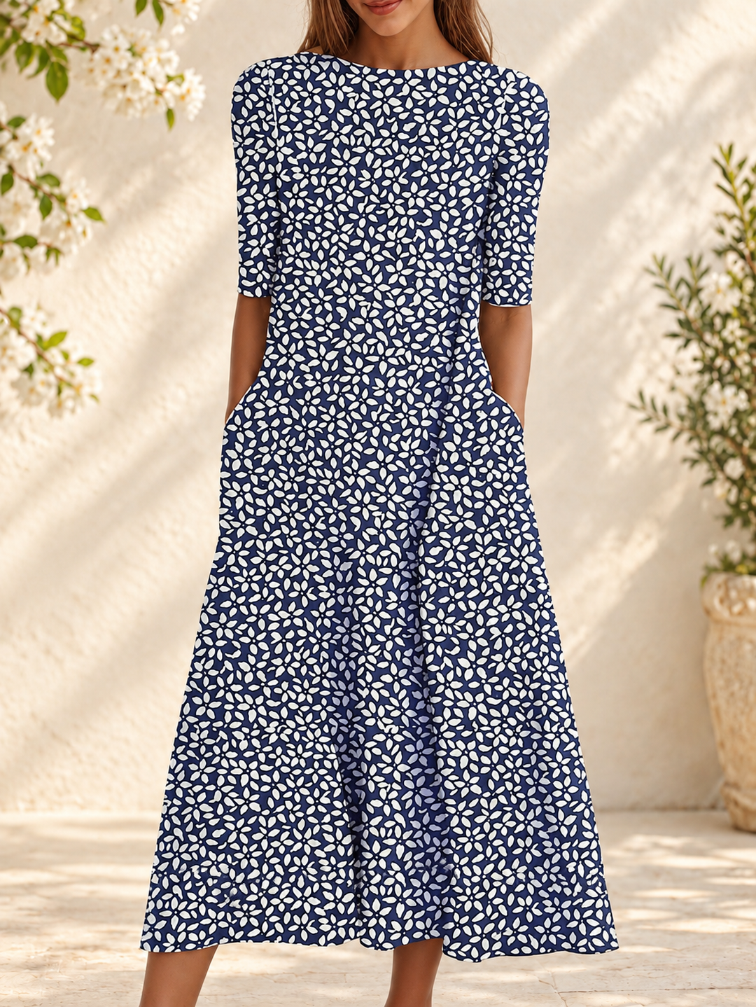 Annie - Coastal Bloom Dress — spring setting