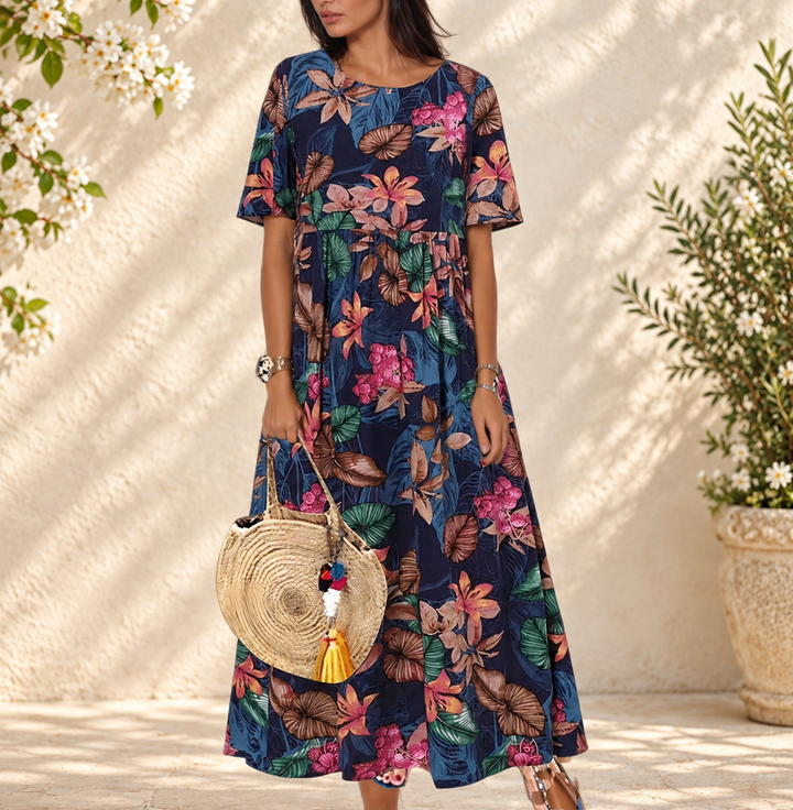 Lovi - Graceful Summer Bloom Dress — spring setting