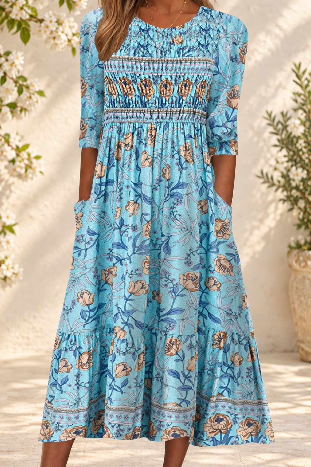 Aphra - Petal Muse Dress — spring setting