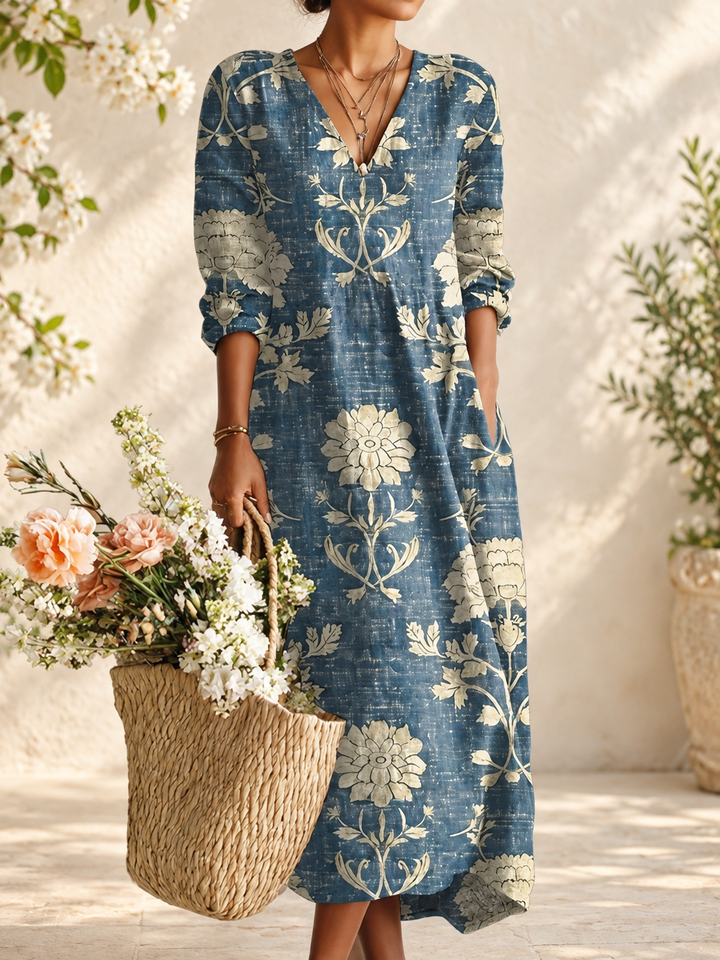 Karin dress in a light spring setting