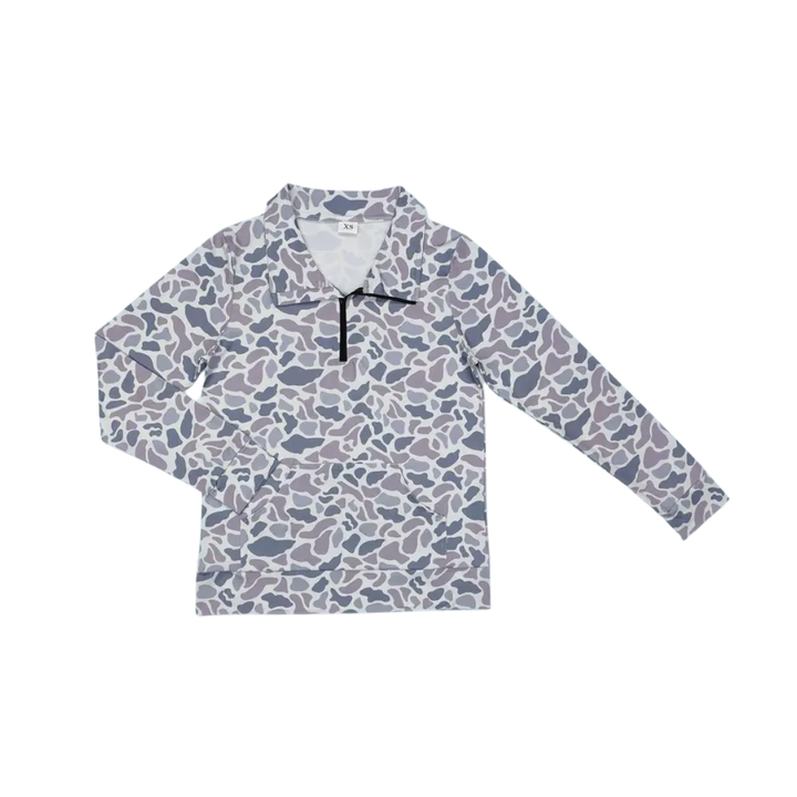 RYDER™ – Camo Half-Zip Pullover Top