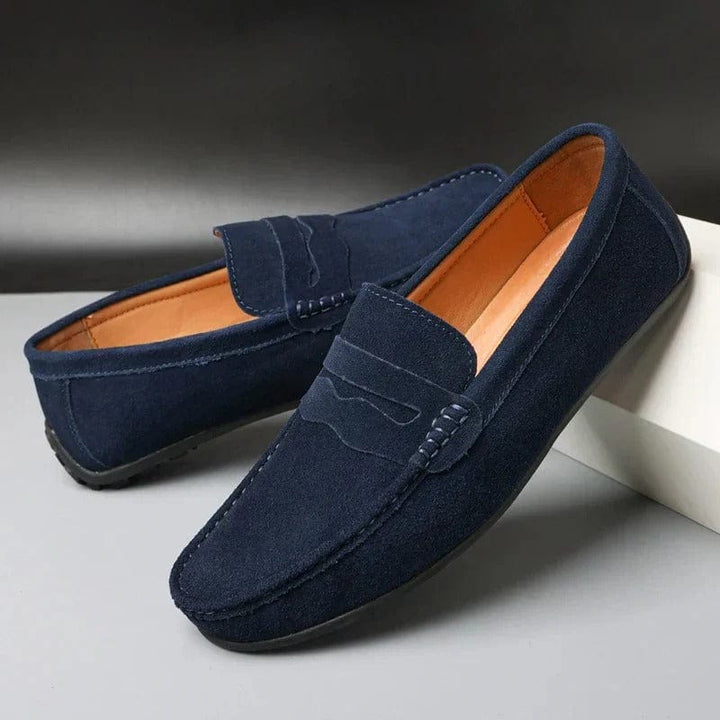 Otto - Suede Loafers with Cushioned Comfort
