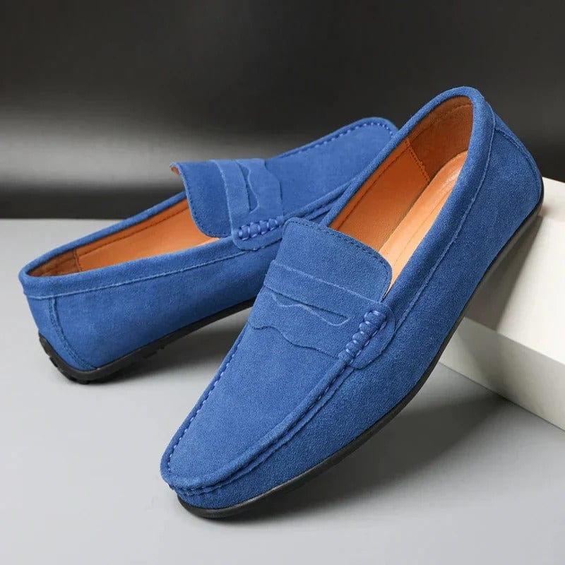Otto - Suede Loafers with Cushioned Comfort