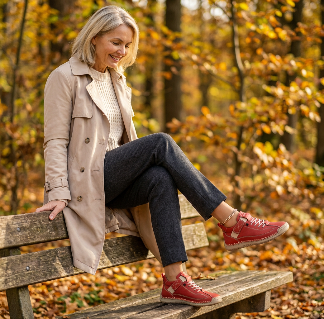 Gwyneth - Comfortable and Orthopedic Sneakers