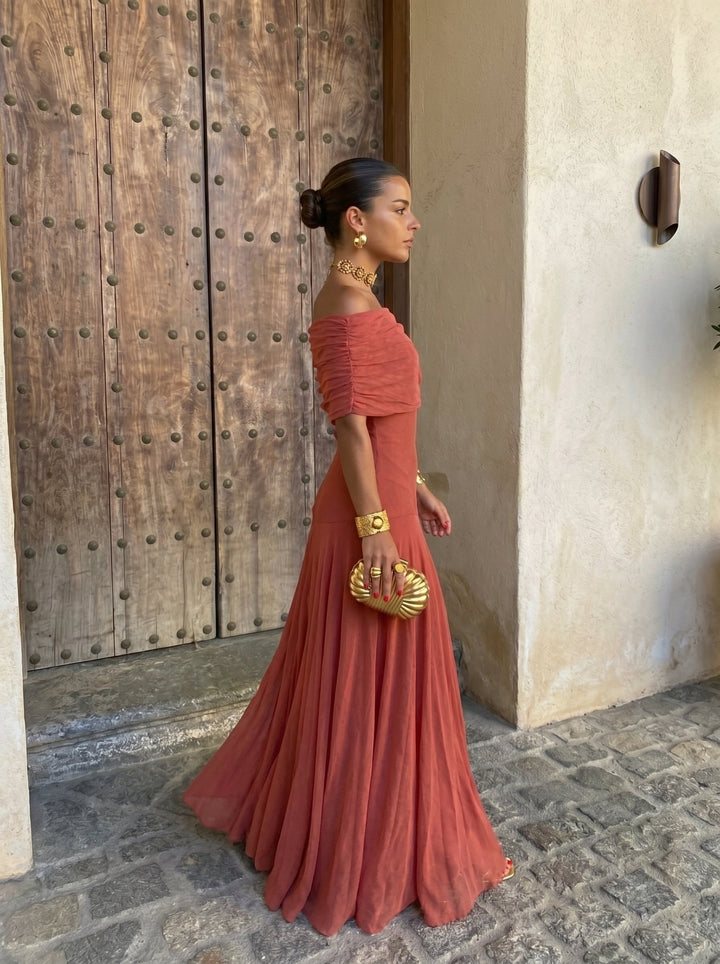 Zoe - Elegant Silk Tulle Dress