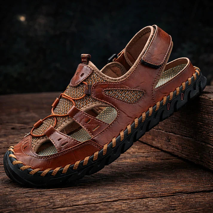 Imani – Handwoven Leather Outdoor Sandals