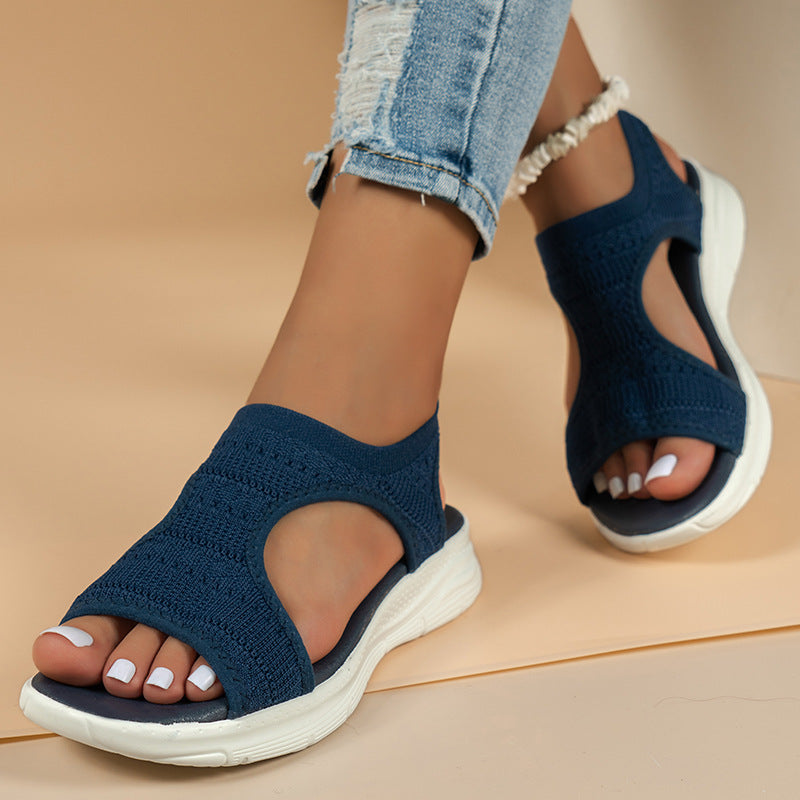 Jorja - Orthopaedic Wedge Toe Loop Sandals