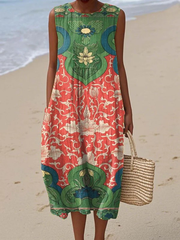 VERA - Boho Midi Dress