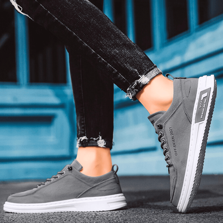 Hamish – Premium Leather Urban Sneakers